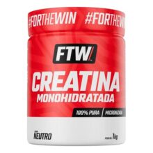 Creatina Monohidratada 100% Pura Pote 1kg – FTW
