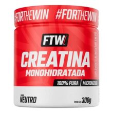 Creatina Monohidratada 100% Pura Pote 300g – Ftw