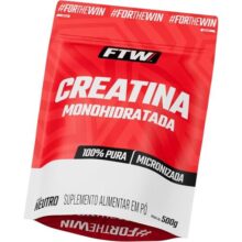 Creatina Monohidratada 100% Pura Refil 500g – FTW
