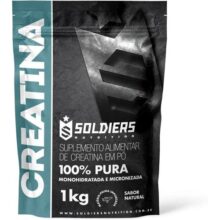 Creatina Monohidratada 1Kg – 100% Pura Importada – Soldiers Nutrition
