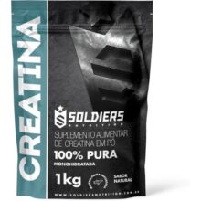 Creatina Monohidratada 1Kg – 100% Pura Importada – Soldiers Nutrition