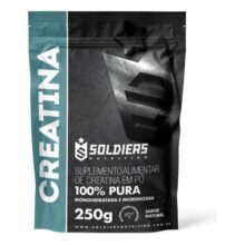 Creatina Monohidratada 250g – 100% Pura – Soldiers Nutrition