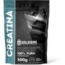 Creatina Monohidratada 500g – 100% Pura Importada – Soldiers Nutrition