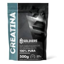 Creatina Monohidratada 500g Soldiers Nutrition 100% Pura