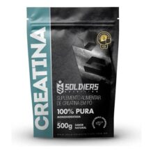 Creatina Monohidratada 600g 100% Pura Soldiers Nutrition Sem Sabor