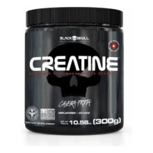 Creatina Monohidratada Black Skull 300g Sem Sabor