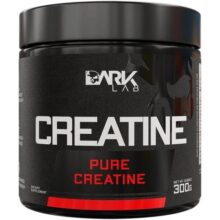 Creatina Pura Dark Lab, Monohidratada 100% de Pureza, Para Atletas e Musculação, Absorção Rápida e Eficiente, Livre de Glúten, 300g, Sem Sabor