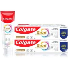 Creme Dental Colgate Total Original Mint, Prevenção Ativa, 180g 2 unidades