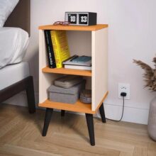 Criado Mudor Mesa De Cabeceira Charme Varias Cores Elegante