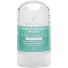 Desodorante Kristall Deo Stick 60G Natural E Vegano Herbia