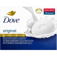Dove Sabonete Em Barra Branco 90G – 8 Unidades