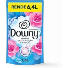 DOWNY Amaciante Concentrado Brisa de Verão 1.6L, Rende 6.4L, Perfume que Dura