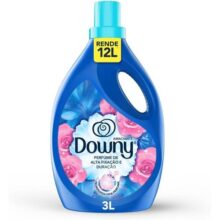 Downy Amaciante Concentrado Brisa de Verão 3L, Rende 12L, Perfume com Notas de Flores e Ar fresco