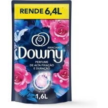 DOWNY Amaciante Concentrado Brisa Intenso 1.6L, Rende 6.4L, Perfume + Intenso