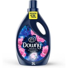 Downy Amaciante Concentrado Brisa Suave 3L, Rende 12L, Perfume Suave com Notas de Jazmin e Algodão