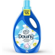 Downy Amaciante Concentrado Brisa Suave 3L, Rende 12L, Perfume Suave por Mais Tempo, Aroma Leve, Fresco e Floral, Amaciante Downy Concentrado