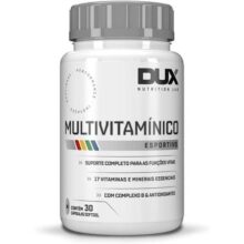 Dux Nutrition Multivitamínico Esportivo – 30 Cápsulas Softgel –
