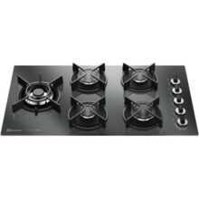 Electrolux Cooktop 5 Bocas a Gás Electrolux Espelhado Home Pro ChamaPrecisa e Multi Chama (KE5HP) Bivolt