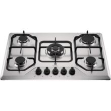 Electrolux Cooktop 5 Bocas a Gás Electrolux Inox Experience Multi Chama e Grade Ferro Fundido (KE5XC) Bivolt