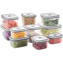 Electrolux – Kit Potes de Plástico Hermético, 10 unidades