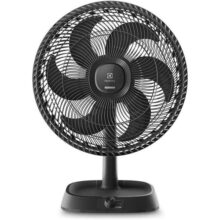 Electrolux Ventilador De Mesa 40cm 6 Pás Silencioso 3 Velocidades 2 Anos Garantia Com Inclinação Duoforce Air+ Efd40 Alcance De Vento 17m 127v Preto
