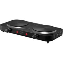 Elgin Fogão Elétrico Portátil Cooktop de Mesa 1 Boca 5 opções de temperatura 1000W Preto 110V