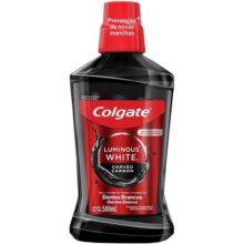 Enxaguante Bucal Colgate Luminous White Carvão 500ml