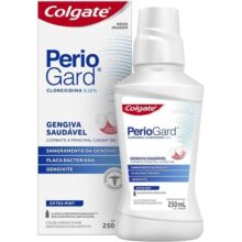 Enxaguante Bucal Colgate PerioGard Extra Mint Sem Álcool 250ml