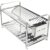 Escorredor Mak Inox Aço Inox 20 Pratos Porta Talheres Aço Inox