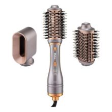 Escova Secadora Philco Pes19sg 3 Acessórios 1300w Bivolt Cor Prata 110V/220V