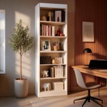 Estante 6 Prateleiras Alta Para Livros E Pastas – Bonatto