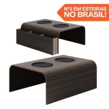 Esteira Suporte Porta Controle e Copos Para Sofá