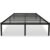Estrutura De Cama De Metal, Não Precisa de Box Spring,Com Espaço De Armazenamen Cor Preto (FULL)