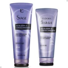 Eudora Kit Siage Acelera O Crescimento Shampoo+condicionador