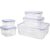Euro Home – Conjunto Pote Hermético 5 Peças – PLA3604-AZ