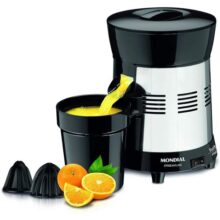 Extrator de Sucos Turbo Premium, Mondial, Preto/Inox, 250W, Bivolt – E-10