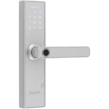 Fechadura Digital De Embutir Com Biometria, Elsys, Esf-de2000b, Prata – Abertura Via Biometria E Senha Numérica
