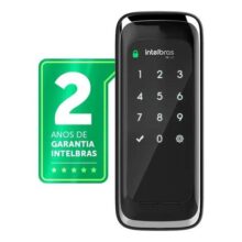 Fechadura Digital De Sobrepor Intelbras Fr 101 Preto