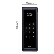 Fechadura Digital Eletronica Senha Sobrepor Papaiz Sl140