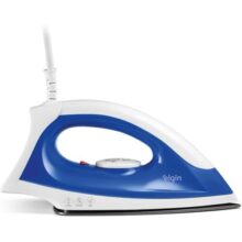 Ferro de Passar a Seco Iron Force Elgin Super Leve Branco e Azul Base Antiaderente 110V
