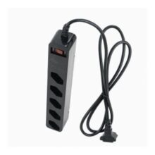 Filtro de Linha DPS IClamper, 5 Conexões, Preto – 23459