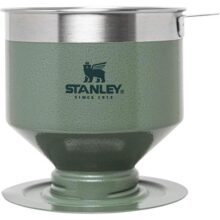 Filtro reutilizável Stanley Perfect Brew Pour Over, sem BPA, aço inoxidável, Hammertone Green