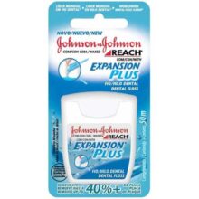 Fio Dental Expansion Plus 50M, Reach, Branco, 50 M