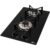 FISCHER COOKTOP À GÁS 2 BOCAS LOFT COM SUPERVISOR DE CHAMA MESA VIDRO PRETO BIVOLT – 30371-76352