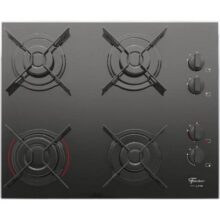 FISCHER COOKTOP À GÁS 4 BOCAS FIT LINE MESA VIDRO PRETO BIVOLT – 26342-57175