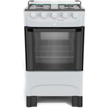 Fogão 4 Bocas Mueller Bivolt com Acendimento Automático Branco Mfi4bb