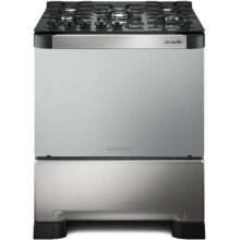 Fogão 5 Bocas Mueller Decorato Vetro Inox Bivolt com Mesa de Vidro