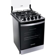 Fogão Brastemp 4 Bocas de embutir Inox com dupla chama e grades individuais – BYO4EBR Bivolt