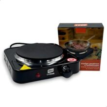Fogão Cooktop Elétrica Fogareiro Portátil 1000w 1 Boca Mesa Inma