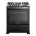 Cooktop Mueller MCG4BK 4 bocas com queimador grades de ferro fundido preto 127V/220V